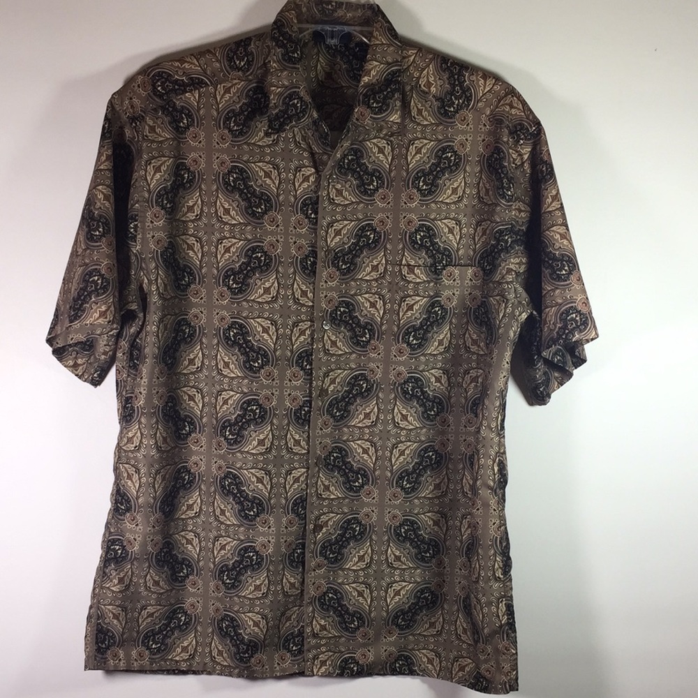 Premier Polyester Short Sleeve Men Shirt Size L